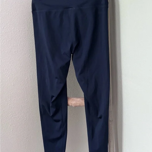 Adidas Womens Dark Navy Running Leggings - Picture 2 of 4